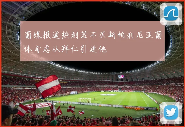 葡媒报道热刺若不买断帕利尼亚葡体考虑从拜仁引进他